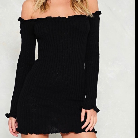 nasty gal sweater dress